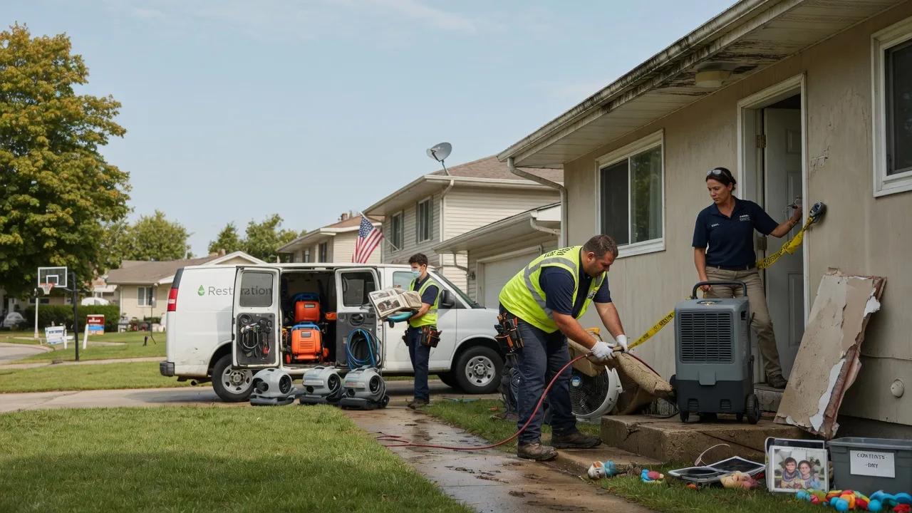 Water Damage Restoration in Waverly, KS near me